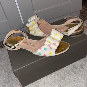 Italian Polka Dot Sandals
